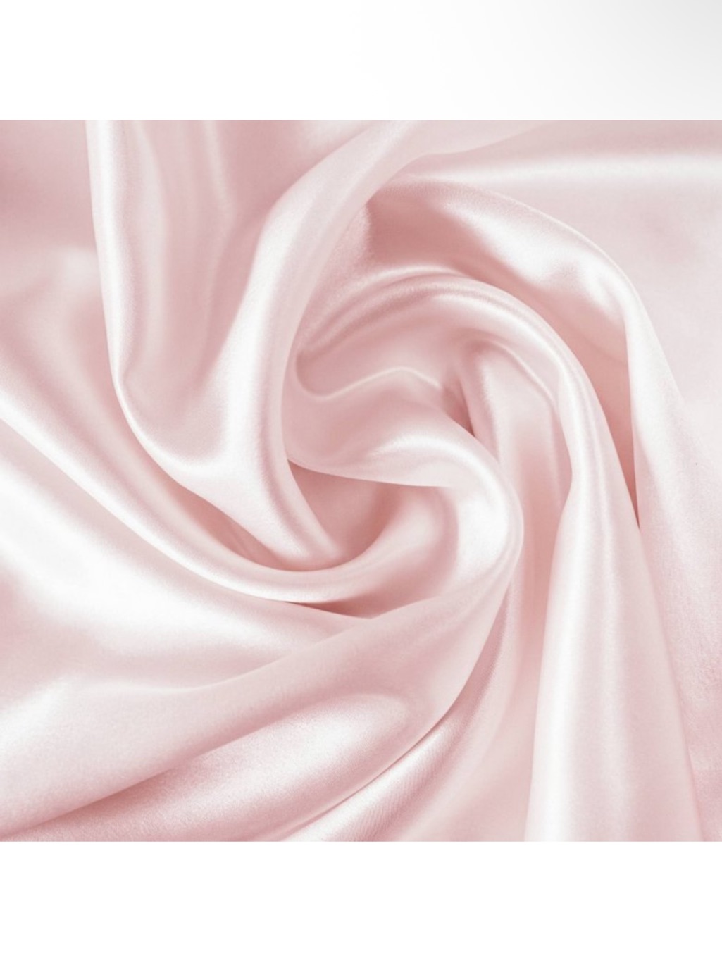 Blissy Pink Silk Sleep Mask & Pouch Set — image 3 of 7